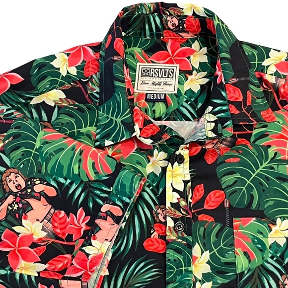 RSVLTS Other - RSVLTS Shirt Mens M Goonies Truffle Shuffle (Missing Button)